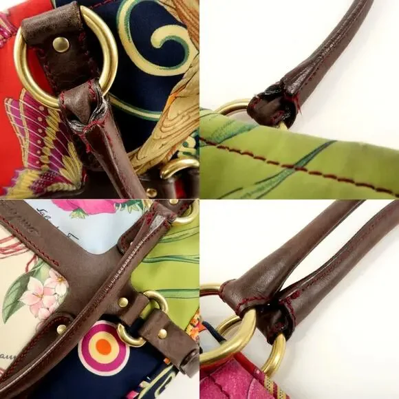 💎✨STUNNING✨💎AUTHENTIC Ferragamo Gancini Tote Bag - Picture 7 of 16